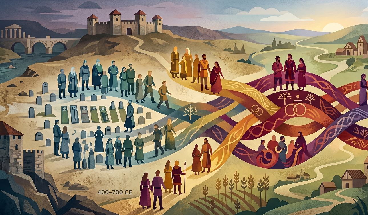 南ドイツの集落に見るローマ時代から中世へのドイツ民族形成過程（4月